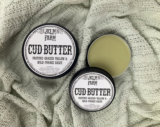Cud Butter - Pasture-Grazed Tallow & Wild Forage Salve