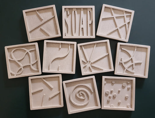 jklm farm handmade modern concrete soap dish