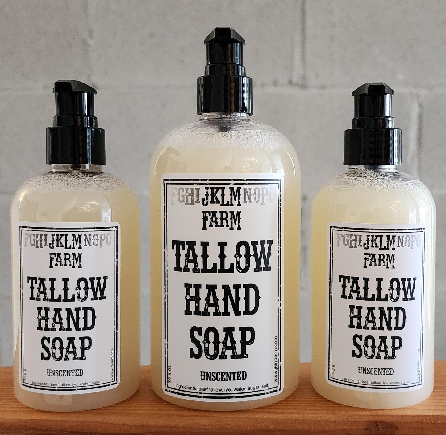 Tallow Hand Soap