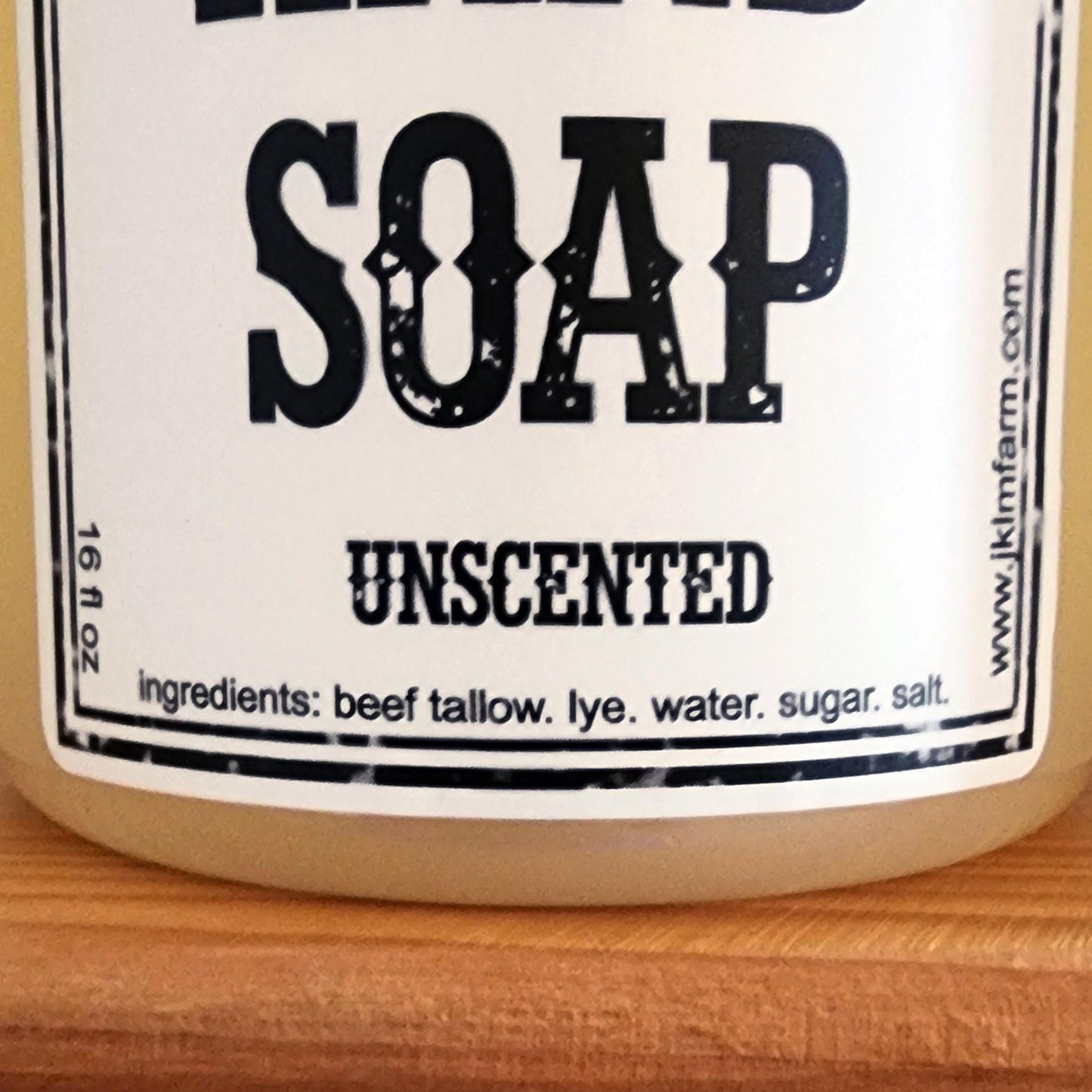 Tallow Hand Soap