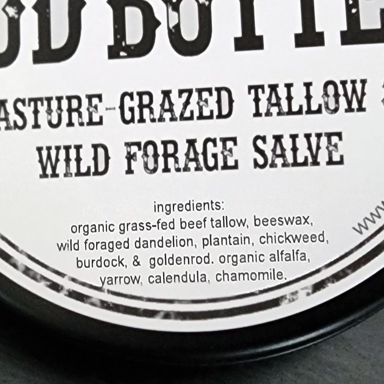 Cud Butter - Pasture-Grazed Tallow & Wild Forage Salve