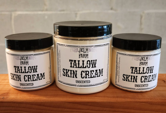 jklm farm natural organic grass-fed beef tallow skin cream