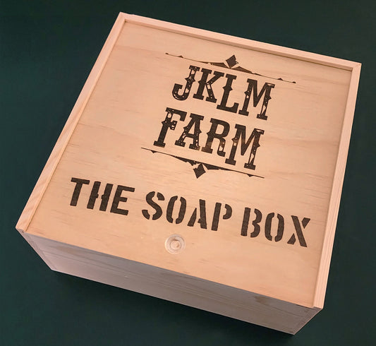 jklm farm natural organic grass-fed tallow marrow soap box gift set