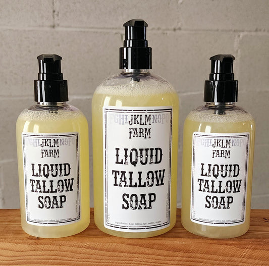 Liquid Tallow Soap