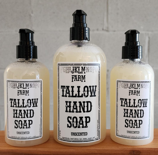 Tallow Hand Soap