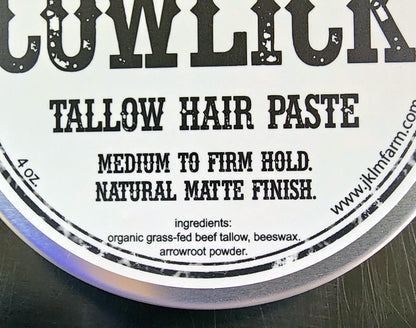 Cowlick Tallow Hair Paste